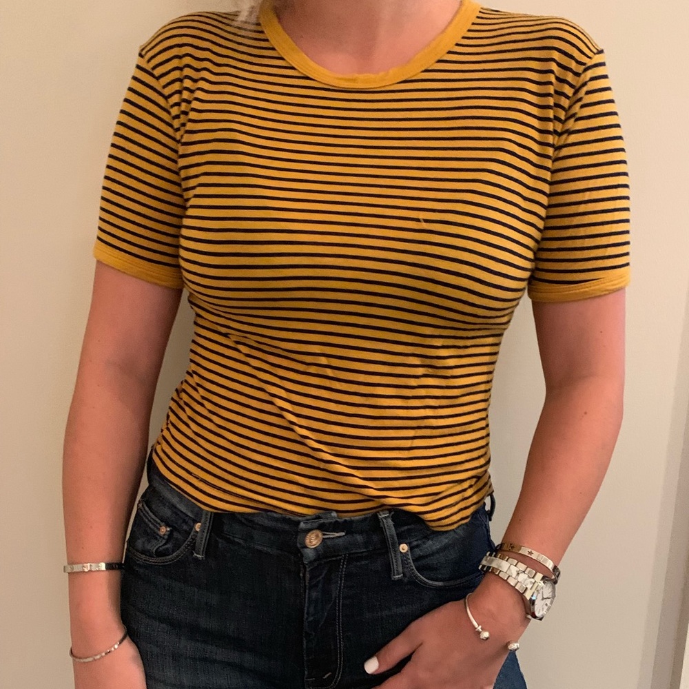 Yellow shirt